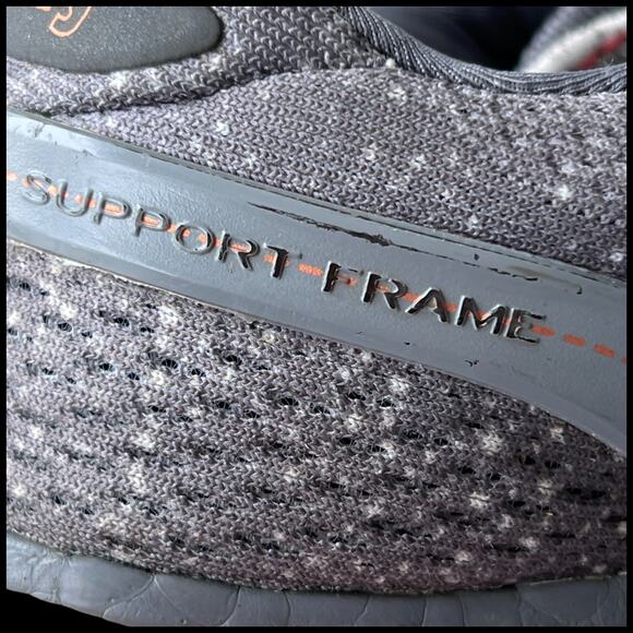 SAUCONY Freedom IS0 Women's 9.5 Running Shoes Grey Denim Copper Sneakers - Picture 14 of 16